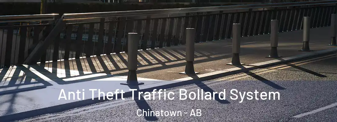  Anti Theft Traffic Bollard System Chinatown - AB