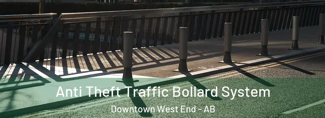  Anti Theft Traffic Bollard System Downtown West End - AB