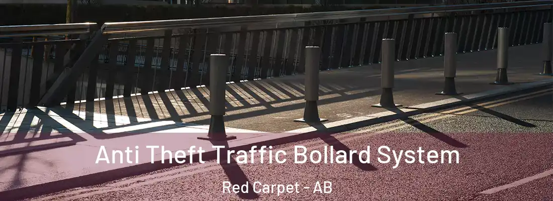  Anti Theft Traffic Bollard System Red Carpet - AB