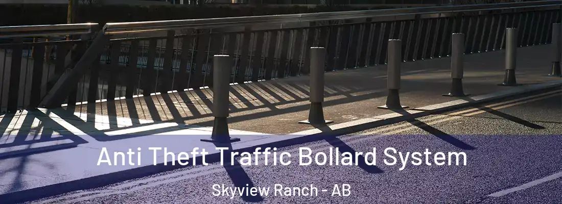  Anti Theft Traffic Bollard System Skyview Ranch - AB