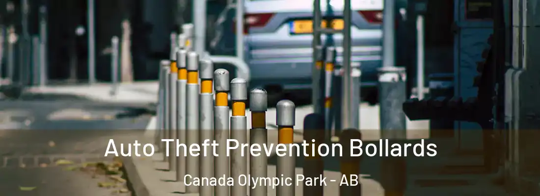  Auto Theft Prevention Bollards Canada Olympic Park - AB