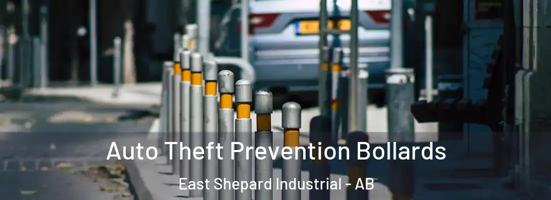  Auto Theft Prevention Bollards East Shepard Industrial - AB