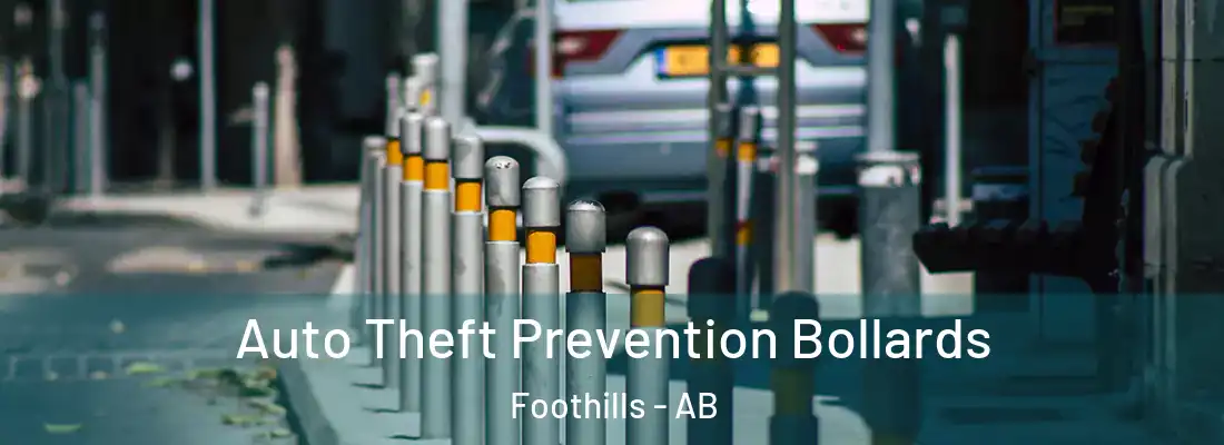  Auto Theft Prevention Bollards Foothills - AB