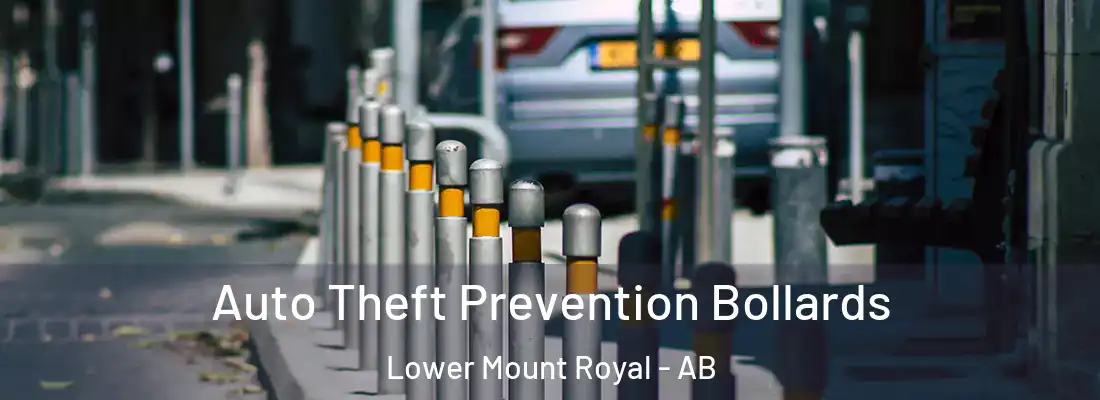  Auto Theft Prevention Bollards Lower Mount Royal - AB