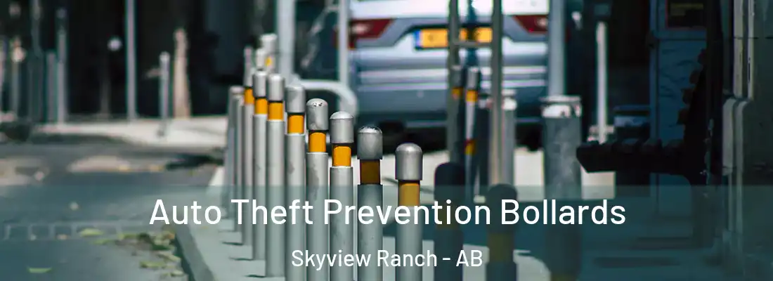  Auto Theft Prevention Bollards Skyview Ranch - AB