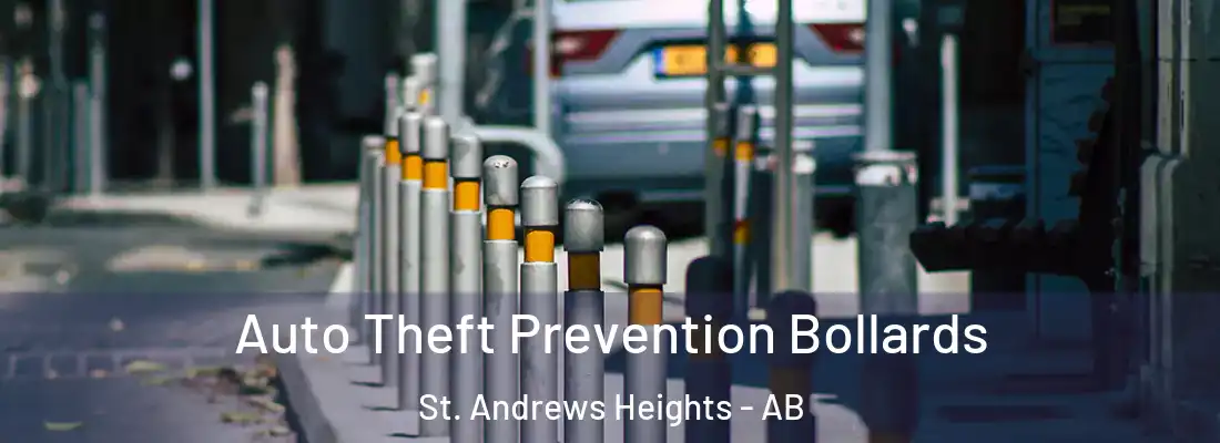  Auto Theft Prevention Bollards St. Andrews Heights - AB