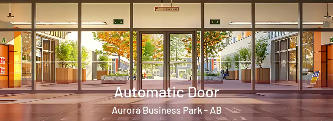  Automatic Door Aurora Business Park - AB