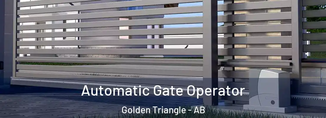  Automatic Gate Operator Golden Triangle - AB