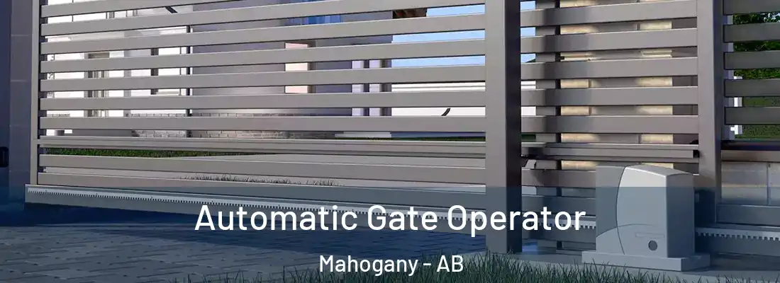  Automatic Gate Operator Mahogany - AB