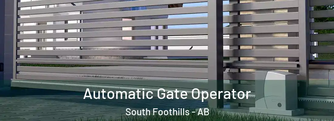  Automatic Gate Operator South Foothills - AB