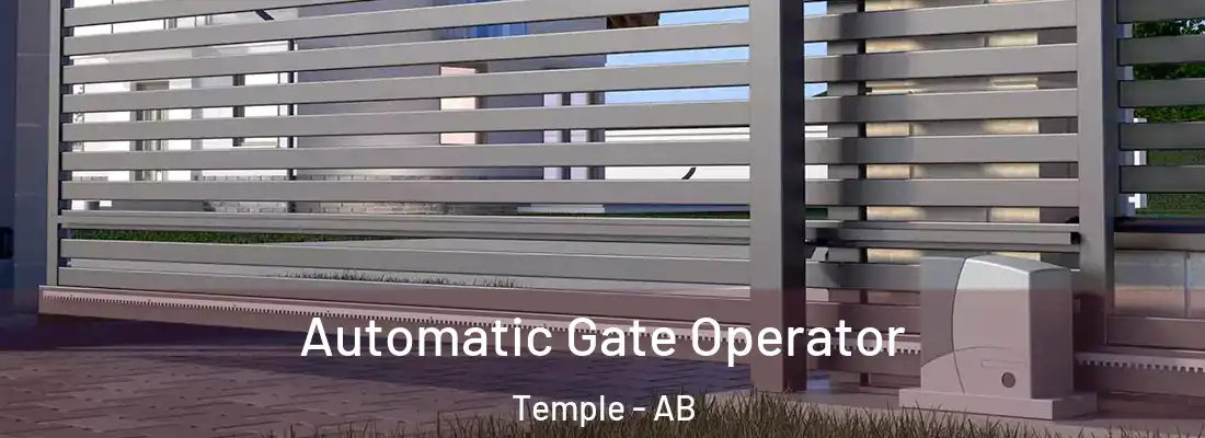  Automatic Gate Operator Temple - AB