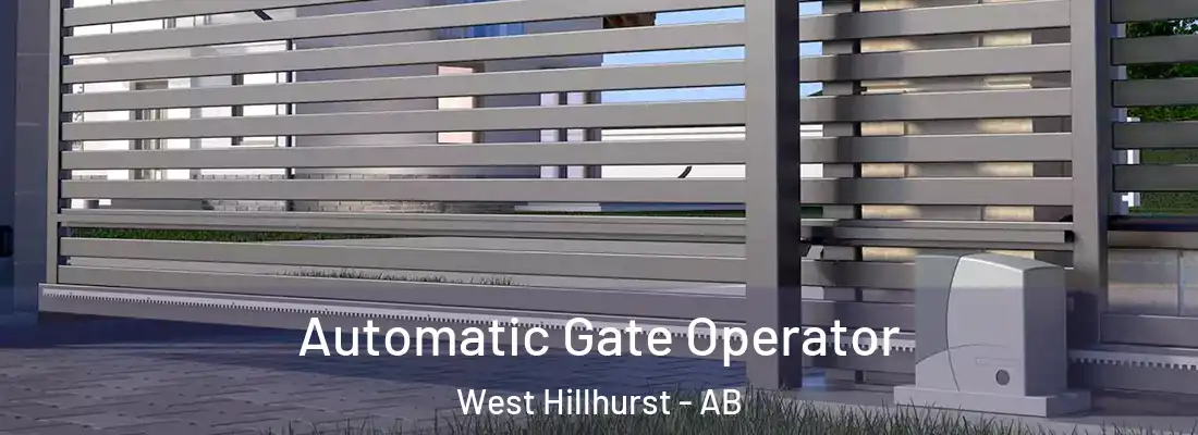  Automatic Gate Operator West Hillhurst - AB