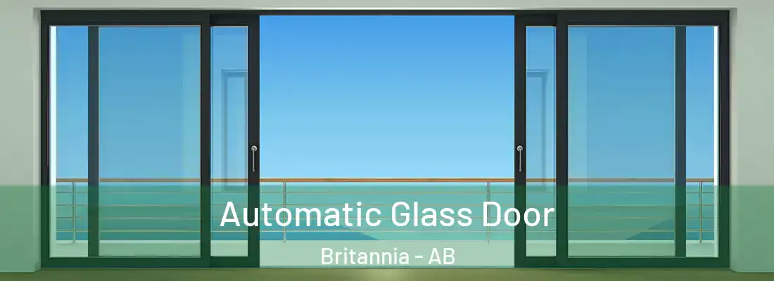  Automatic Glass Door Britannia - AB