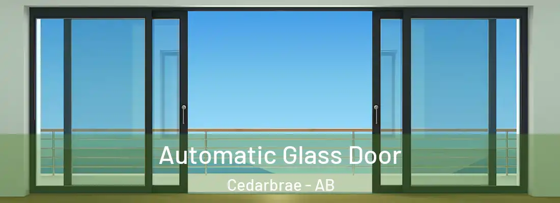  Automatic Glass Door Cedarbrae - AB