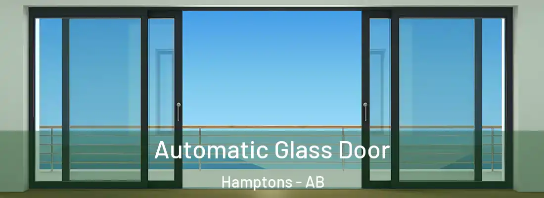  Automatic Glass Door Hamptons - AB