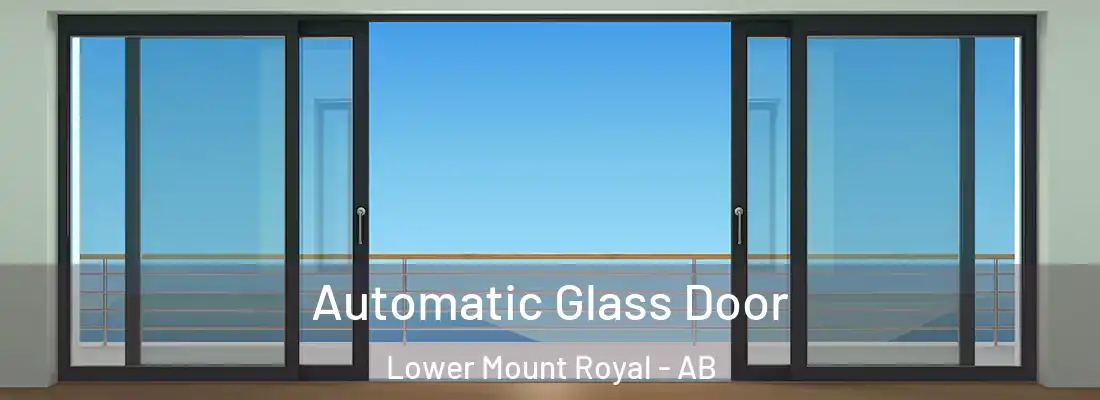  Automatic Glass Door Lower Mount Royal - AB