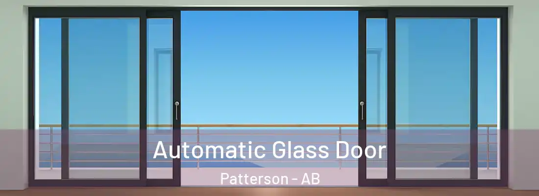  Automatic Glass Door Patterson - AB