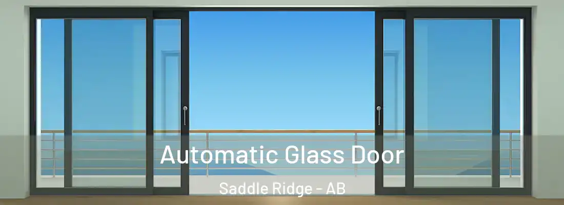  Automatic Glass Door Saddle Ridge - AB