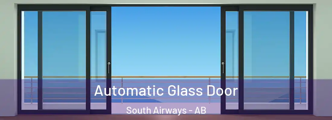  Automatic Glass Door South Airways - AB