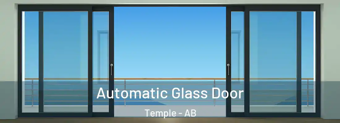  Automatic Glass Door Temple - AB