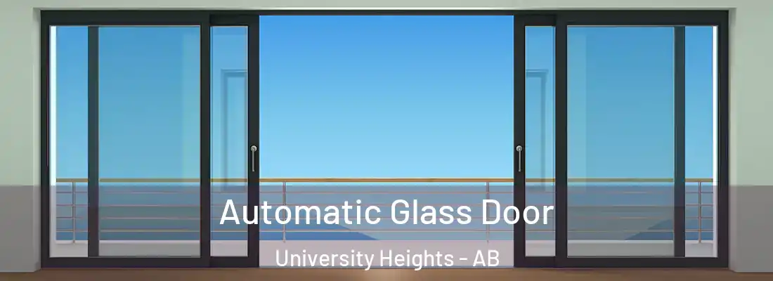  Automatic Glass Door University Heights - AB