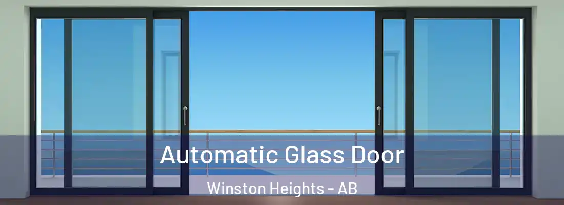  Automatic Glass Door Winston Heights - AB
