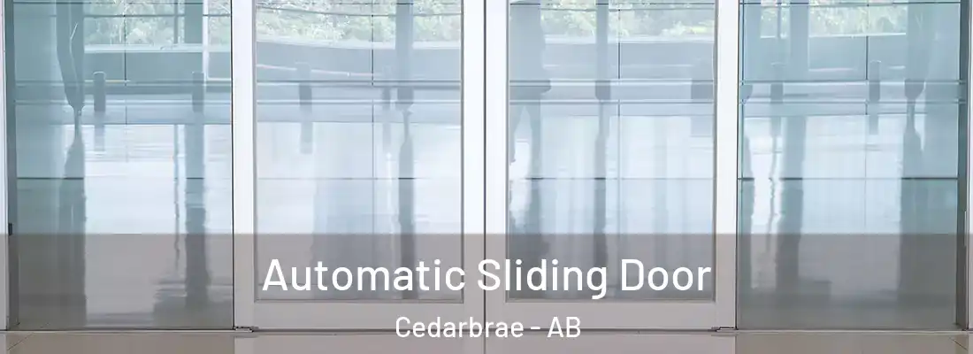  Automatic Sliding Door Cedarbrae - AB