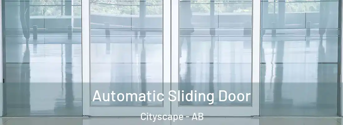  Automatic Sliding Door Cityscape - AB