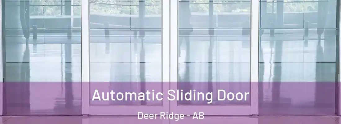  Automatic Sliding Door Deer Ridge - AB