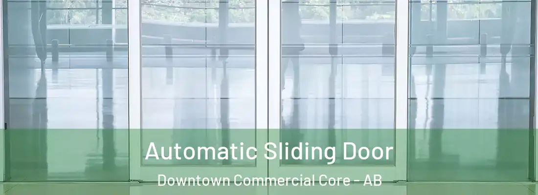  Automatic Sliding Door Downtown Commercial Core - AB