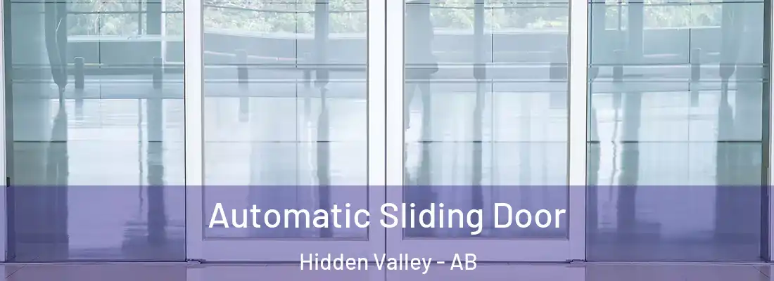  Automatic Sliding Door Hidden Valley - AB