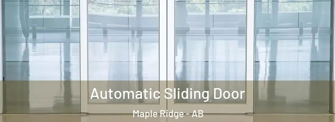  Automatic Sliding Door Maple Ridge - AB