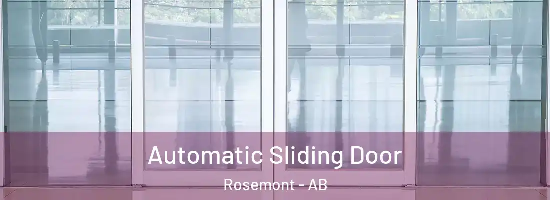  Automatic Sliding Door Rosemont - AB