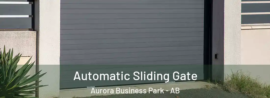  Automatic Sliding Gate Aurora Business Park - AB