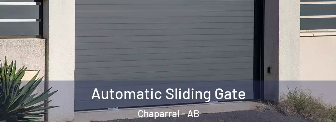  Automatic Sliding Gate Chaparral - AB