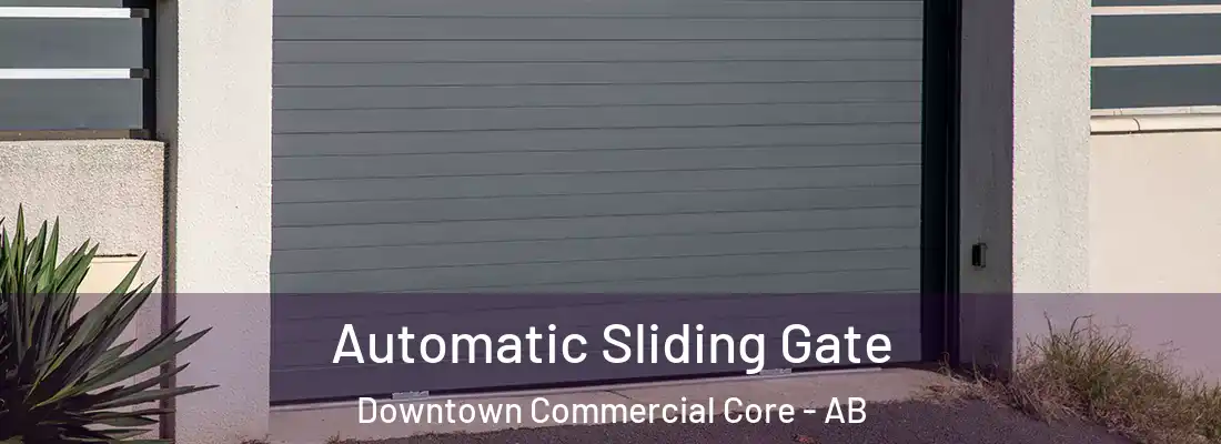  Automatic Sliding Gate Downtown Commercial Core - AB