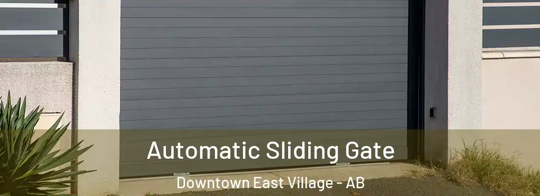  Automatic Sliding Gate Downtown East Village - AB