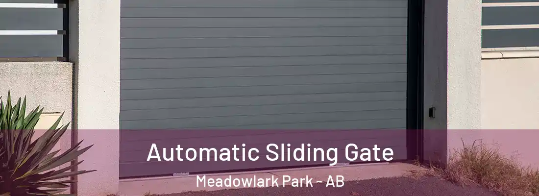  Automatic Sliding Gate Meadowlark Park - AB