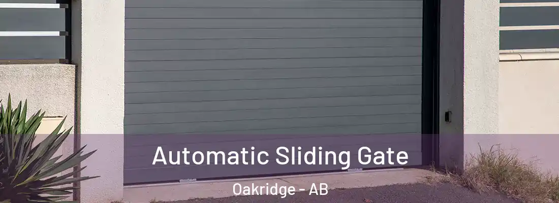  Automatic Sliding Gate Oakridge - AB