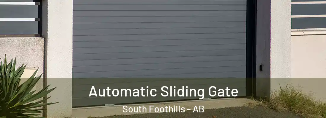  Automatic Sliding Gate South Foothills - AB
