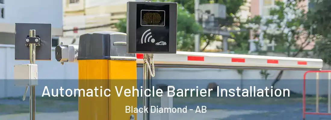 Automatic Vehicle Barrier Installation Black Diamond - AB