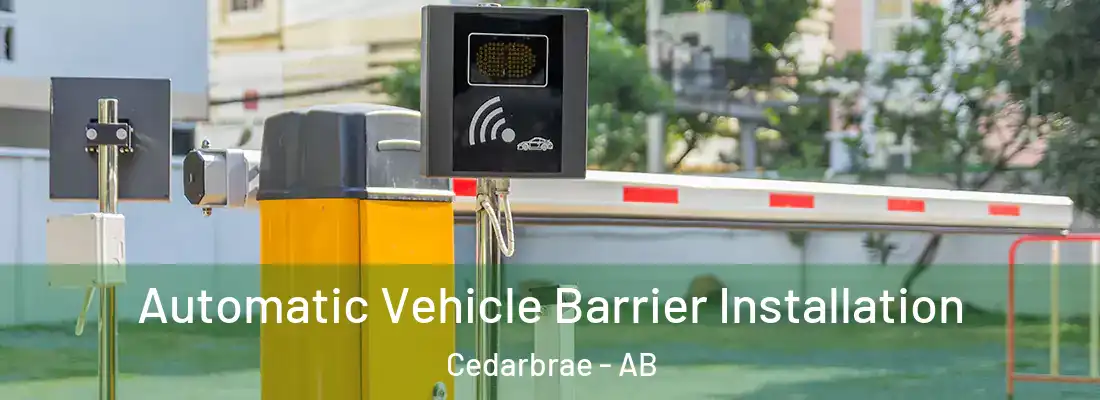  Automatic Vehicle Barrier Installation Cedarbrae - AB