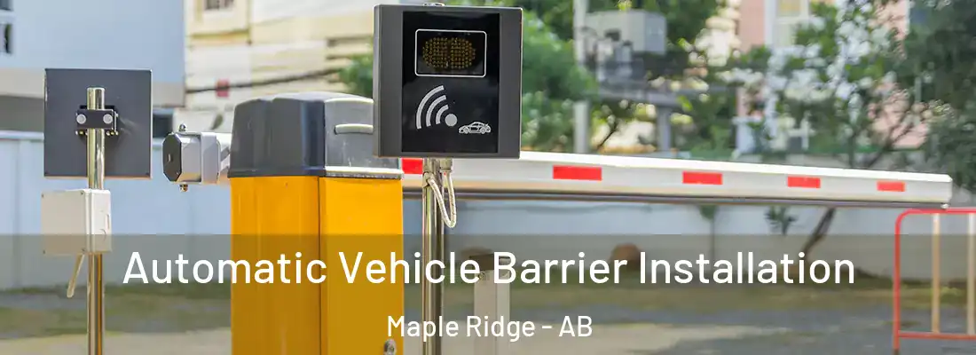  Automatic Vehicle Barrier Installation Maple Ridge - AB