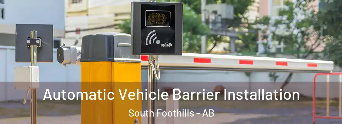  Automatic Vehicle Barrier Installation South Foothills - AB