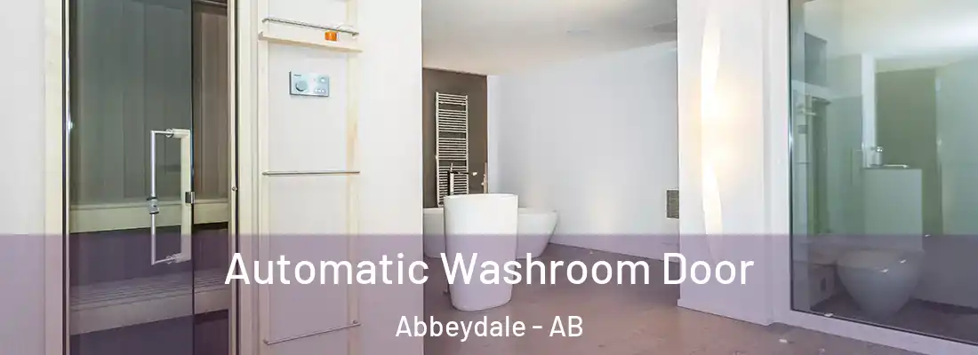  Automatic Washroom Door Abbeydale - AB