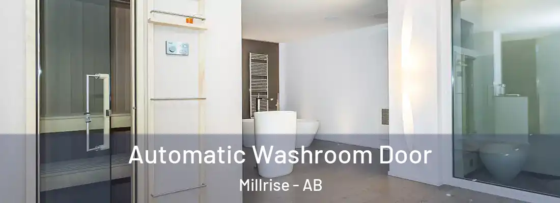  Automatic Washroom Door Millrise - AB