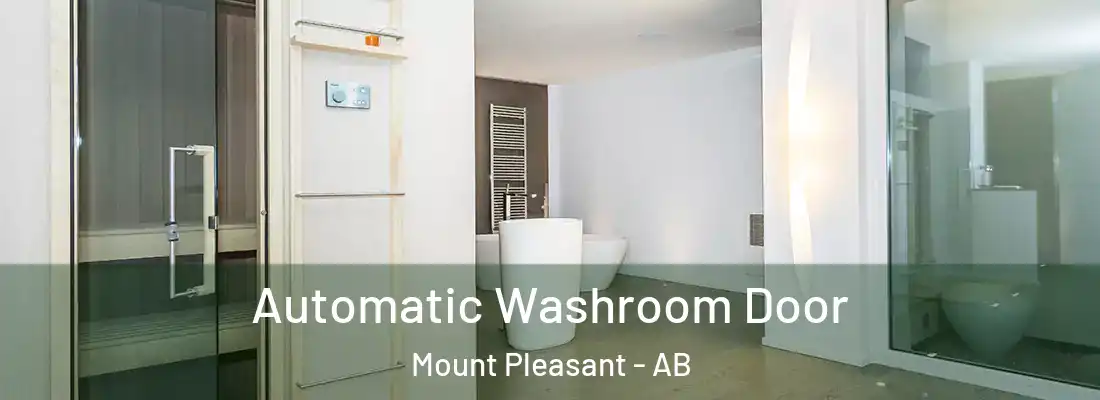  Automatic Washroom Door Mount Pleasant - AB