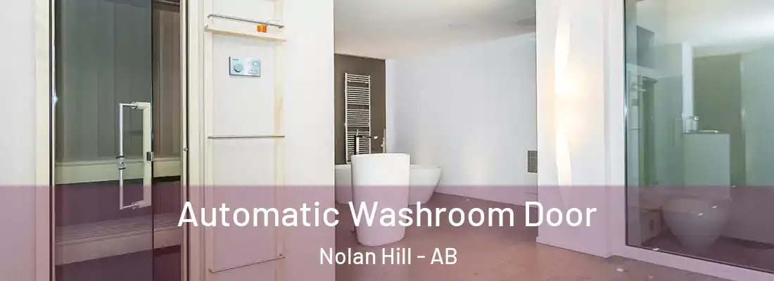  Automatic Washroom Door Nolan Hill - AB