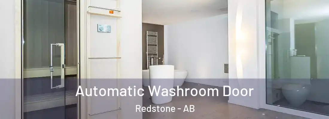  Automatic Washroom Door Redstone - AB
