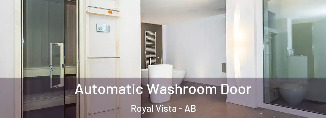  Automatic Washroom Door Royal Vista - AB